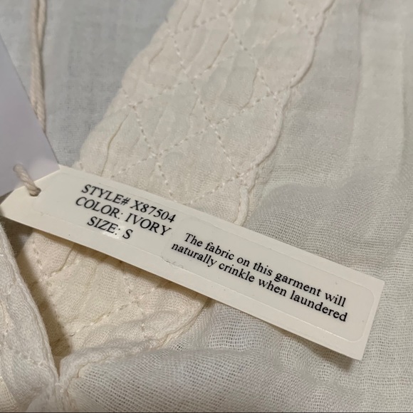 💗NWT💗 XIRENA AVA TOP - IVORY - Picture 6 of 10